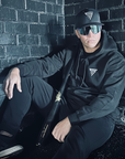 The Swingman_ Hoodie - Black