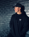 The Swingman_ Hoodie - Black