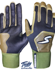 Winder Series Batting Gloves - Military Green & Black