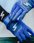 Color Crush Batting Gloves - Royal (Bee Logo)