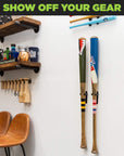 HIDEit VBat Pro | Vertical Baseball Bat Wall Mount