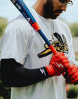 Color Crush Batting Gloves - Red
