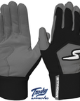 Winder Series Batting Gloves - Graphite & Black