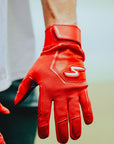 Color Crush Batting Gloves - Red