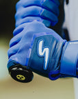 Color Crush Batting Gloves - Royal (Bee Logo)