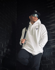 The Swingman_ Hoodie - White