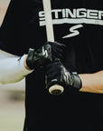 Sting Squad Batting Gloves - Black Out (Bee Logo)