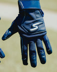 Color Crush Batting Gloves - Navy