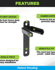 HIDEit VBat Pro | Vertical Baseball Bat Wall Mount