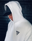 The Swingman_ Hoodie - White