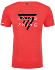 Swingman "Swing Your Swing" Tee Shirt - Red