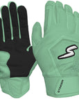 Color Crush Batting Gloves - Mint