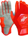 Color Crush Batting Gloves - Red (Bee Logo)