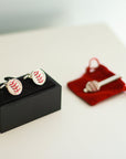 Baseball Seam Tie Clip