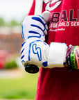 Winder Series Batting Gloves - Royal & White