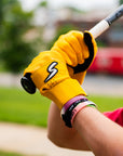 Winder Series Batting Gloves - Athletic Gold
