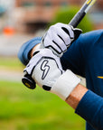 Winder Series Batting Gloves - Black & White
