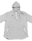 Half Sleeve Hoodie - Heather Gray