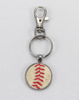 Baseball Seam Keychain
