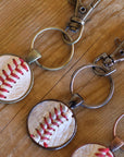 Baseball Seam Keychain