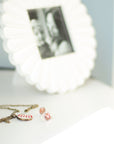 Baseball Seam Pendant Necklace