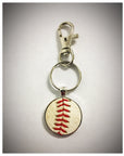Baseball Seam Keychain