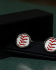 Baseball Seam Cufflinks