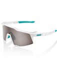 100% Speedcraft Sunglasses - BORA Hans Grohe Team White - HiPER Silver Mirror Lens