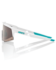 100% Speedcraft Sunglasses - BORA Hans Grohe Team White - HiPER Silver Mirror Lens