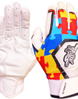 Sting Squad Batting Gloves - Autism Awareness (Bee Logo)
