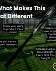 Thick Grip Youth One Hand Wood Bat by Stinger