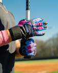 Winder Series Batting Gloves - Miami Nights