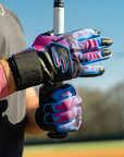 Winder Series Batting Gloves - Miami Nights