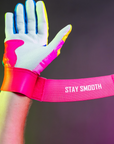 Winder Series Batting Gloves - Splash Series-Stay Smooth - Pink Tsunami