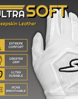 Color Crush Batting Gloves - Athletic Gold