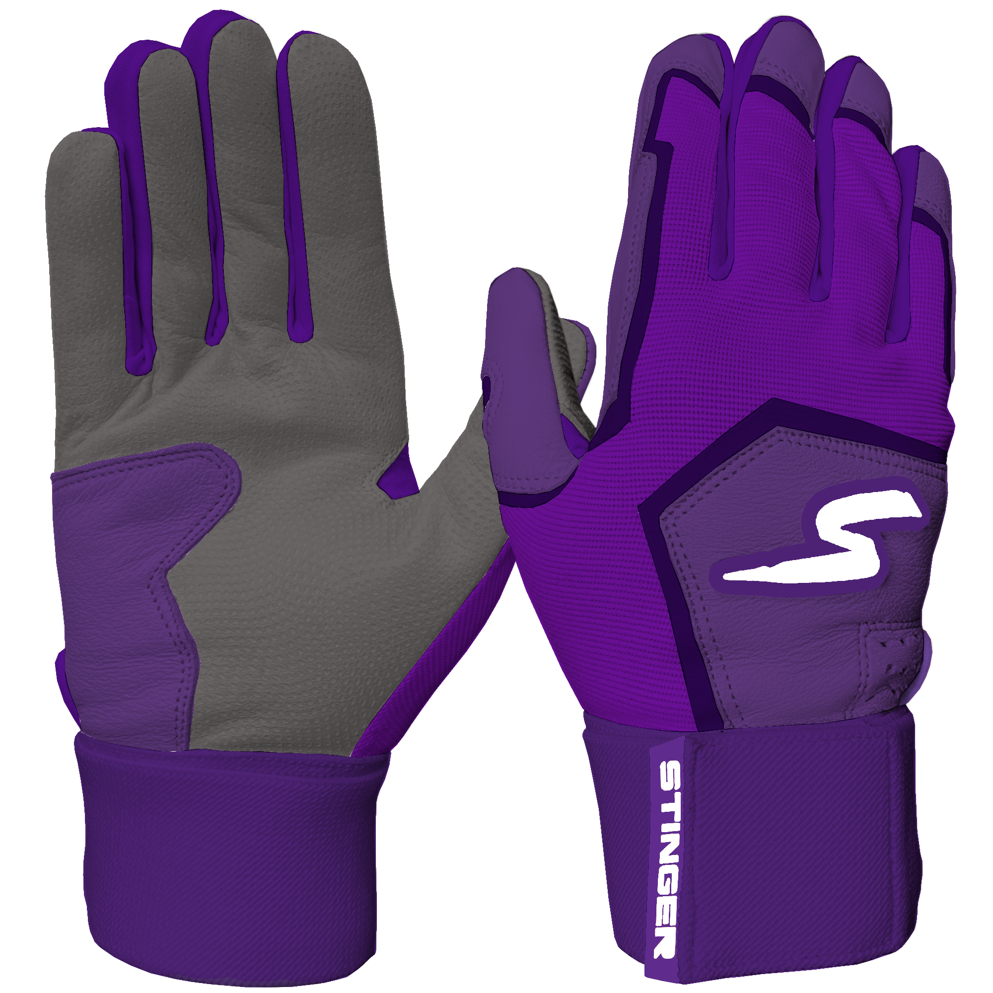 Winder Series Batting Gloves Purple