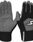 Winder Series Batting Gloves - Graphite & Black