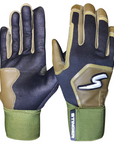 Winder Series Batting Gloves - Military Green & Black
