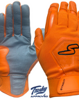 Color Crush Batting Gloves - Orange
