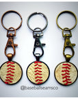 Baseball Seam Keychain