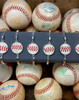 Silver Baseball Seam Bracelet