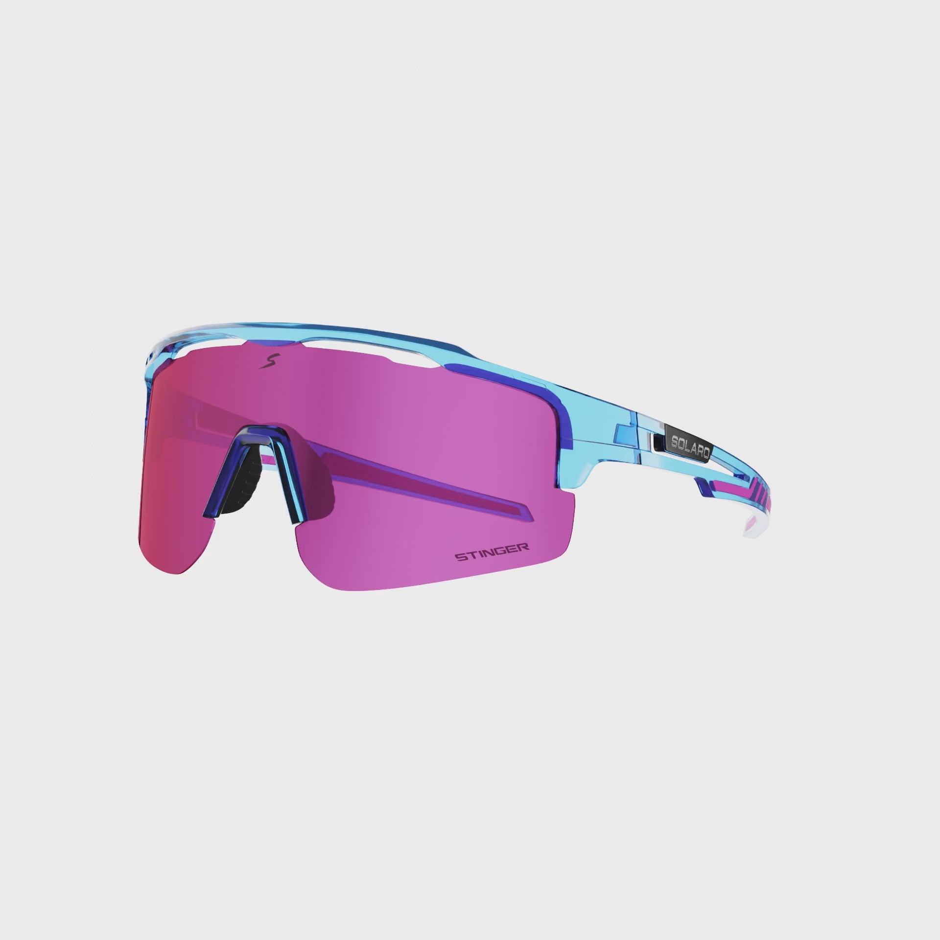 Stinger x Solaro Shades Cotton Candy 2.0 Cotton Candy Jr. 2.0 | Premium Baseball and Softball Sunglasses main image 2