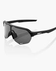 100% S2 Sunglasses - Soft Tact Black / Smoke Lens