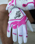 Sting Squad Batting Gloves - Pink Breast Cancer Awareness (Bee Logo)