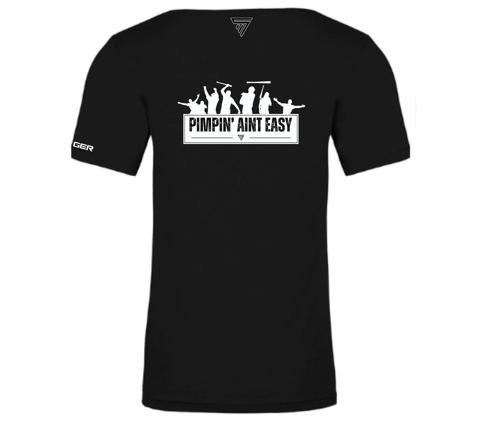 Swingman "Pimpin' Aint Easy" Tee Shirt - Black