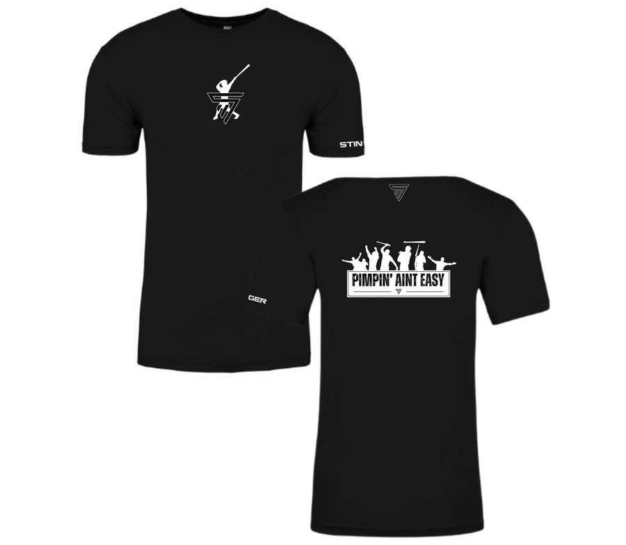 Swingman "Pimpin' Aint Easy" Tee Shirt - Black