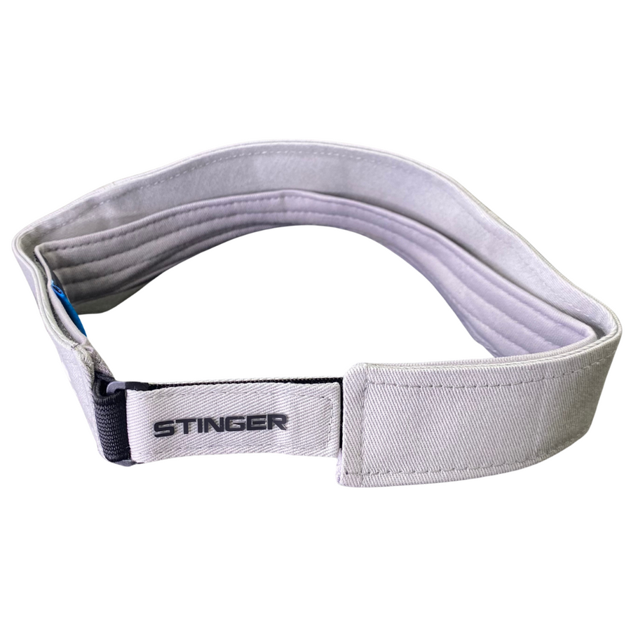 Stinger S Gray Hook & Loop Visor