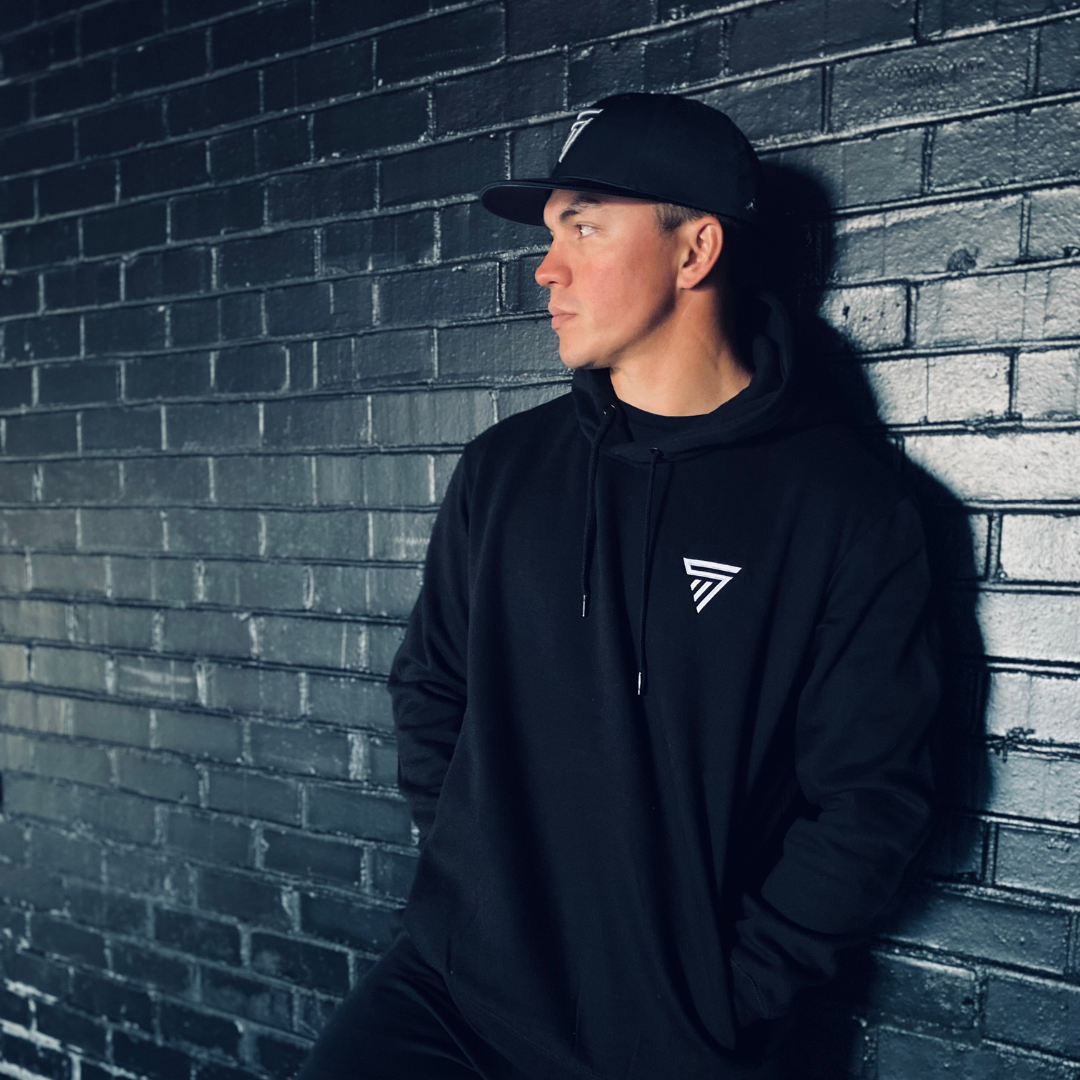 The Swingman_ Hoodie - Black