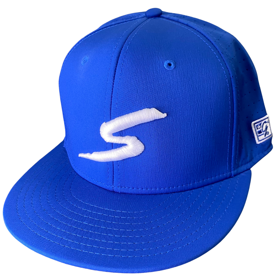 Royal Blue Fitted Hat