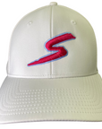 White Vice Fitted Hat